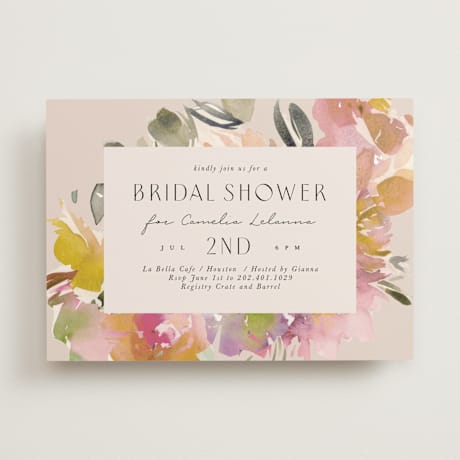 Bridal Shower Invitations