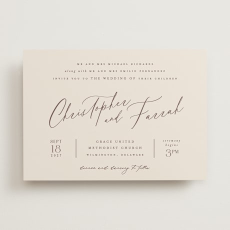 Wedding Invitations