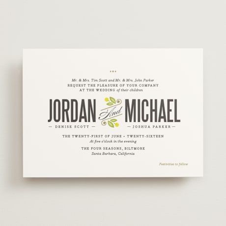 Wedding Invitations