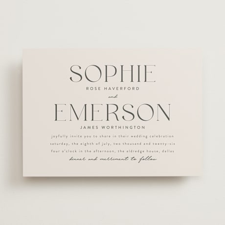 Wedding Invitations