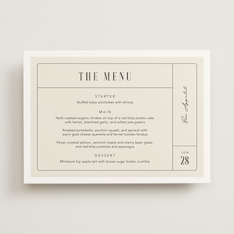 Menus