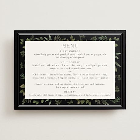 Menus