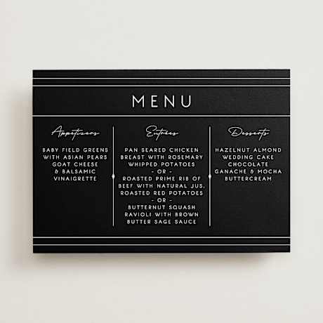 Menus