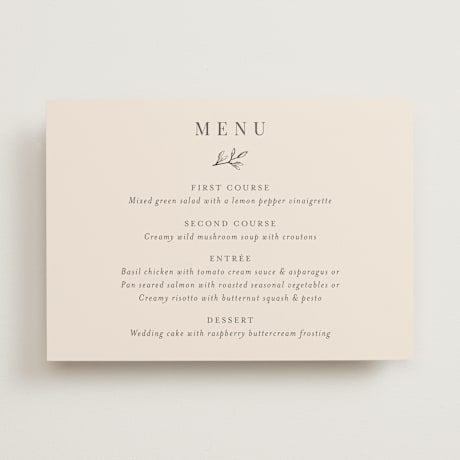Menus