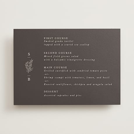 Menus