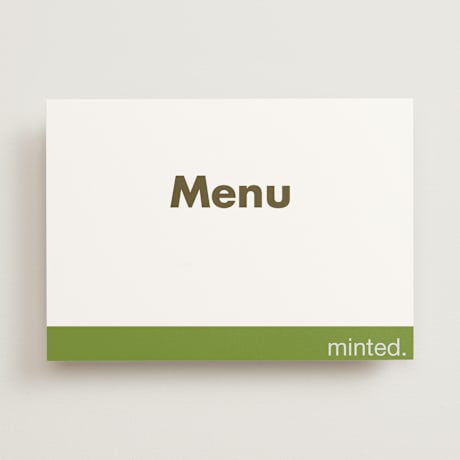 Menu Signs