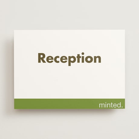 Reception Signs