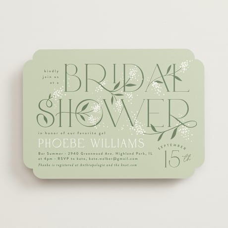 Bridal Shower Invitations