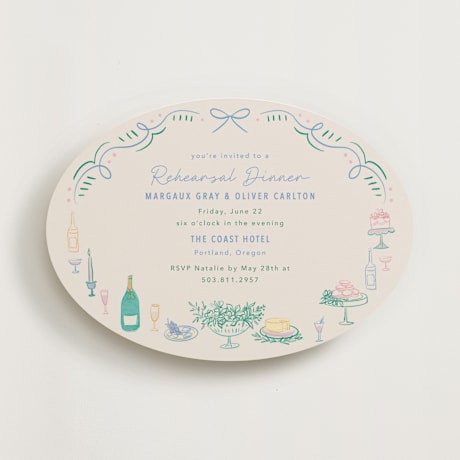 Rehearsal Dinner Invitations