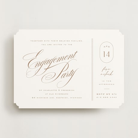 Engagement Party Invitations