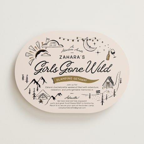 Bachelorette Party Invitations