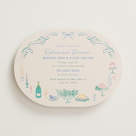 Rehearsal Dinner Invitations