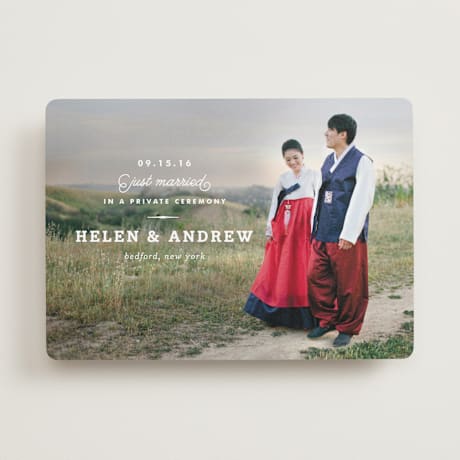 Wedding Announcements