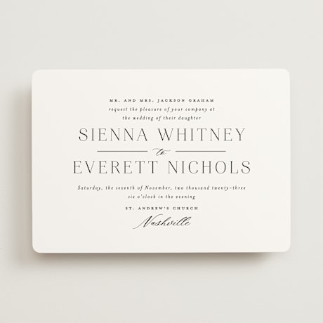Wedding Invitations