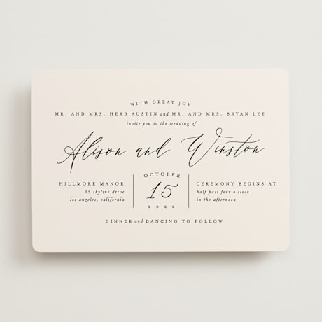 Wedding Invitations