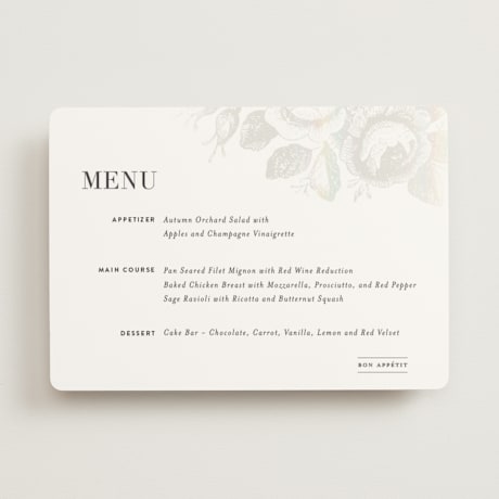 Gloss-Press Menus