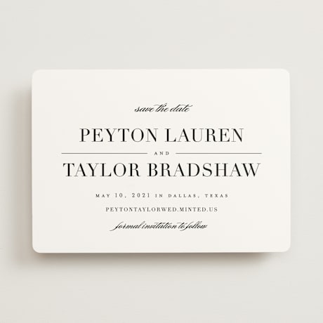 Save the Date Cards