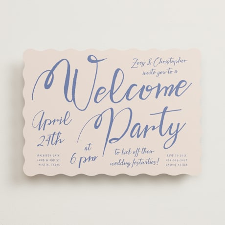 Rehearsal Dinner Invitations