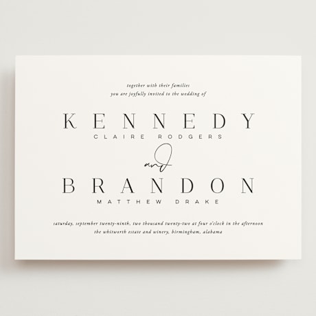 Grand Wedding Invitations