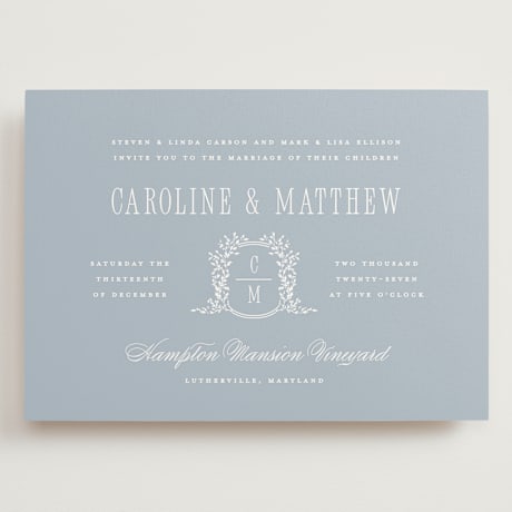 Grand Wedding Invitations