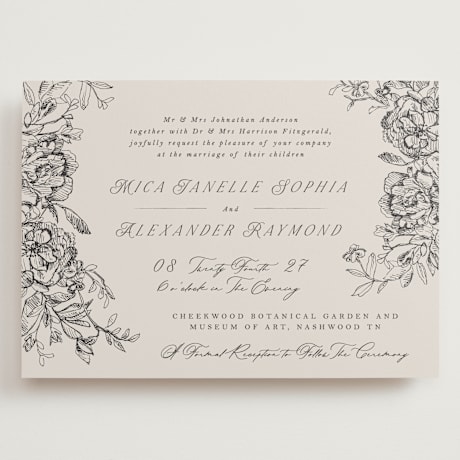 Grand Wedding Invitations