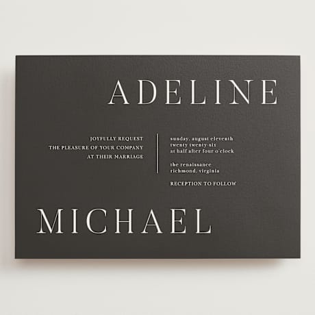 Grand Wedding Invitations