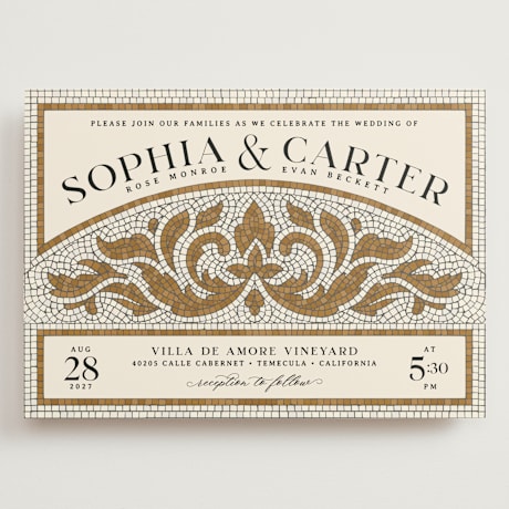 Grand Wedding Invitations