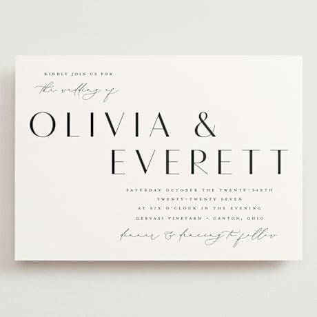 Grand Wedding Invitations