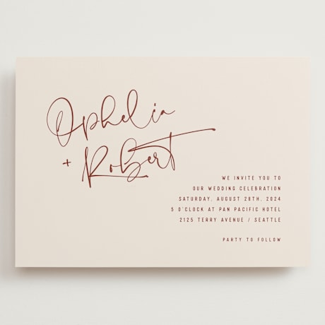 Grand Wedding Invitations