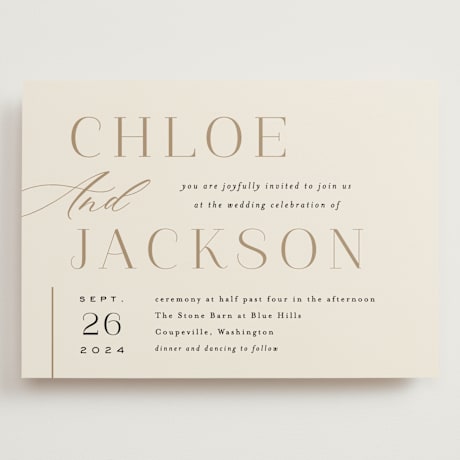Grand Wedding Invitations