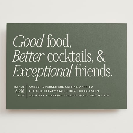 Grand Wedding Invitations