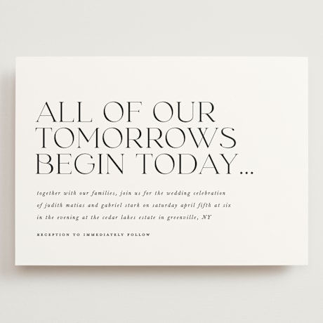 Grand Wedding Invitations