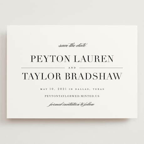 Grand Save the Date Cards