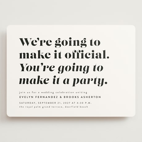 Grand Wedding Invitations