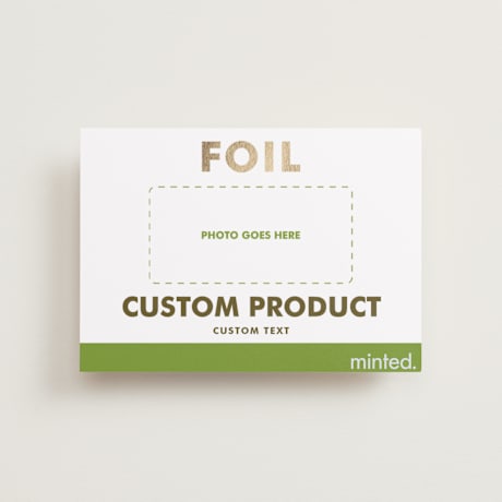 Foil-Pressed Save the Date Petite Cards