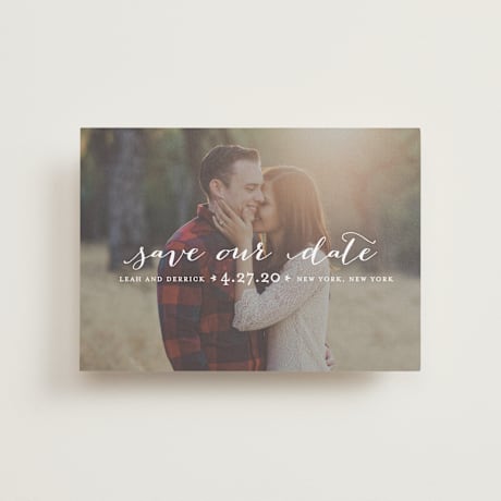 Save the Date Petite Cards