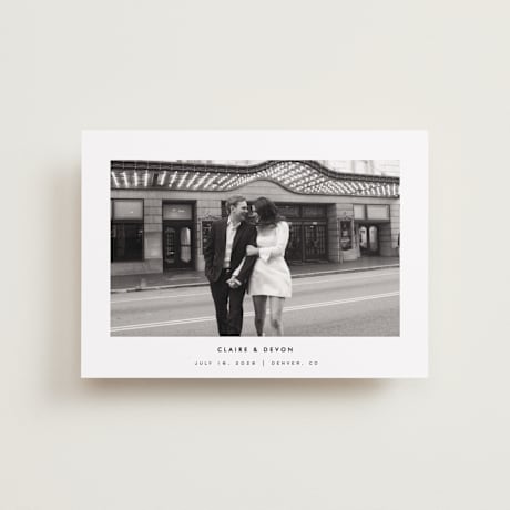 Save the Date Petite Cards
