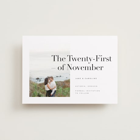 Save the Date Petite Cards