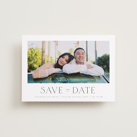 Save the Date Petite Cards