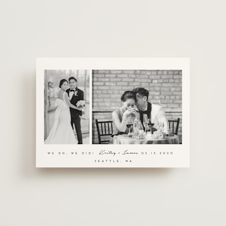 Wedding Announcement Postcards