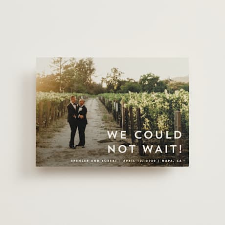 Wedding Announcement Postcards