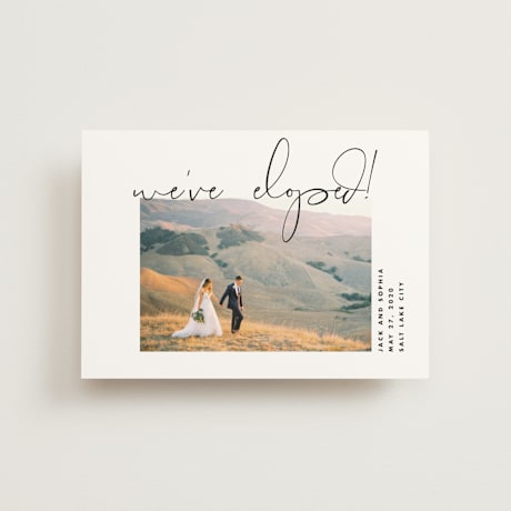 Wedding Announcement Postcards