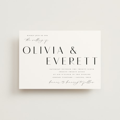 Petite Wedding Invitations