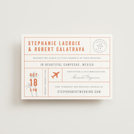 Petite Wedding Invitations