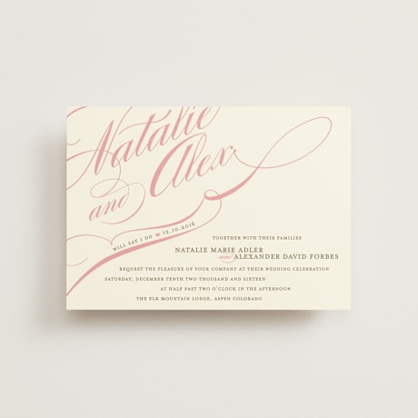Petite Wedding Invitations