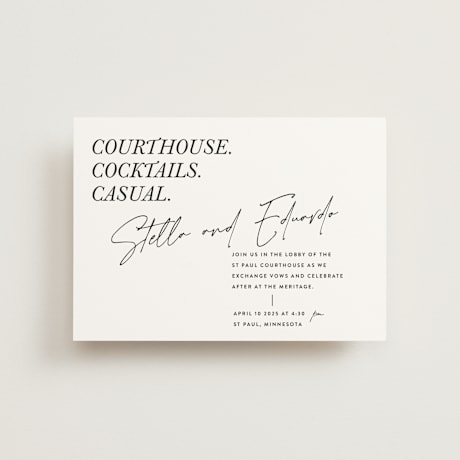 Petite Wedding Invitations