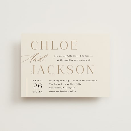 Petite Wedding Invitations