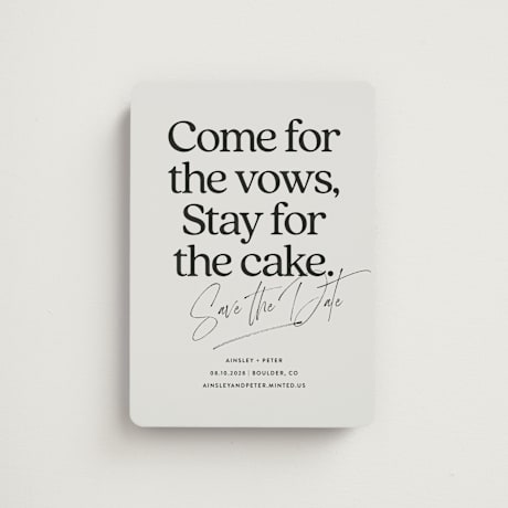 Save the Date Magnets