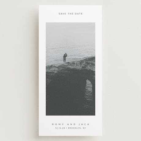 Tall Save the Date Cards