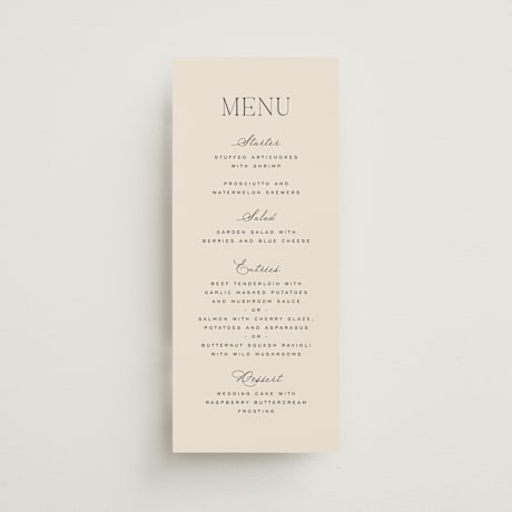 Long Menus